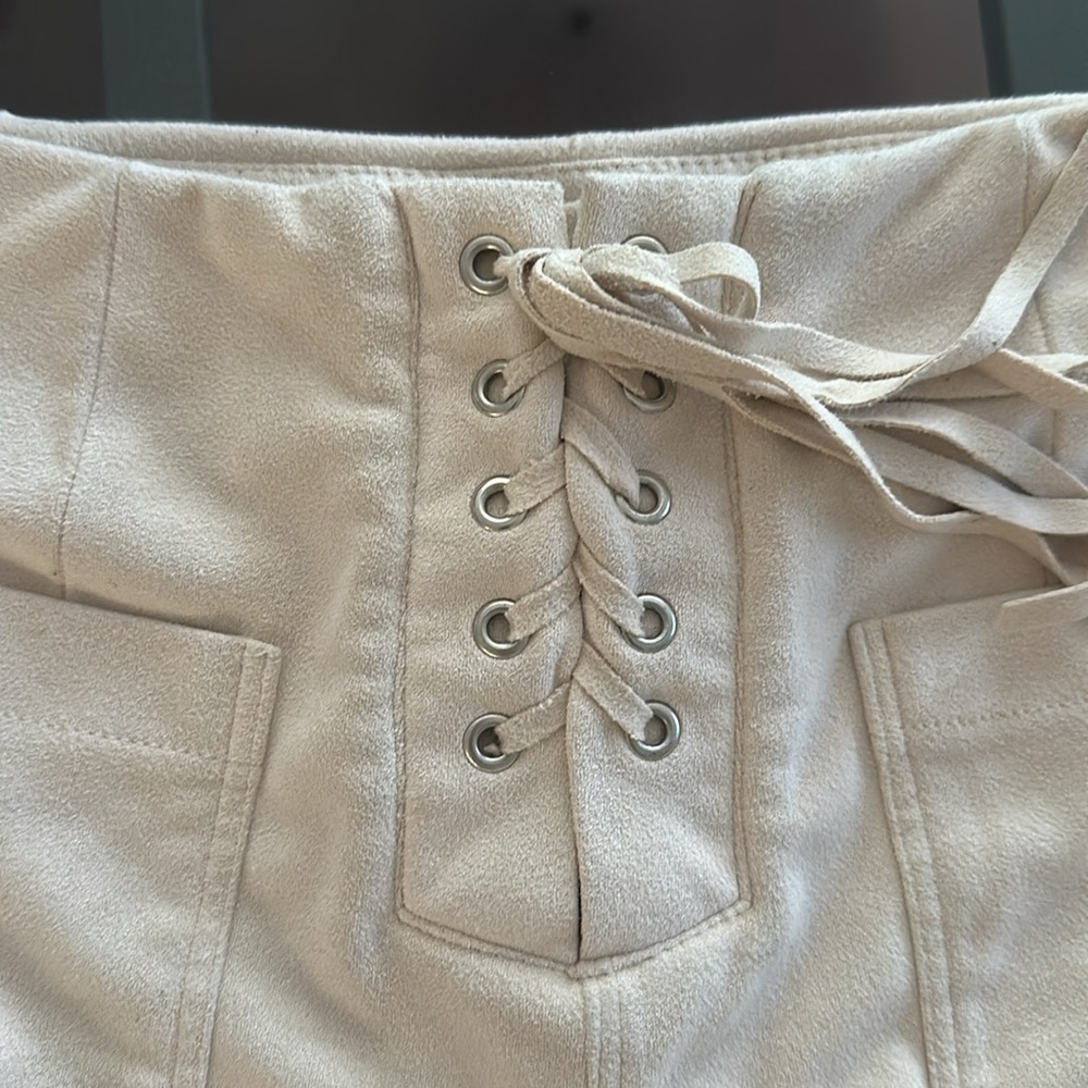 Suede Shorts - Picture 3 of 3